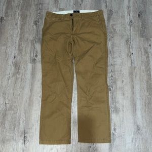 American Eagle, khaki pants, men’s, relaxed straight, 36/32